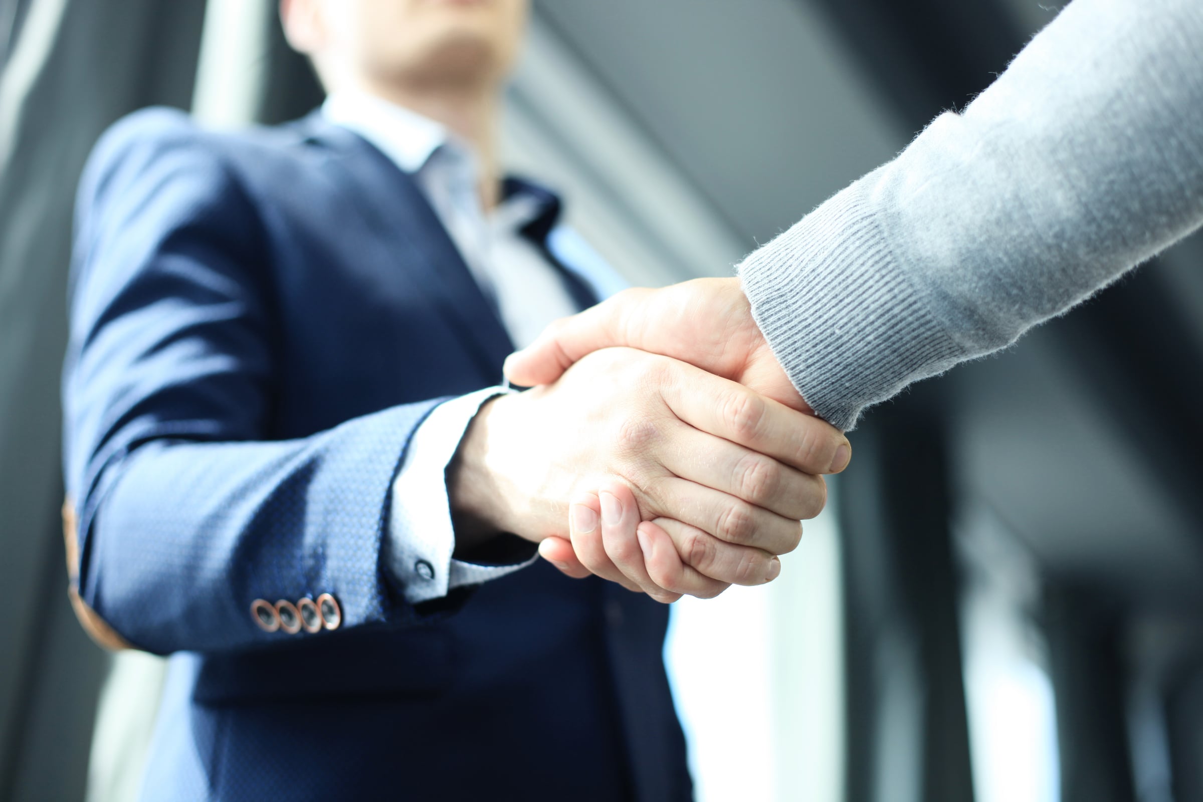 Loan officer consulting with home buyers