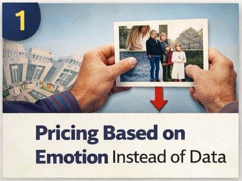 Home pricing based on emotional attachment